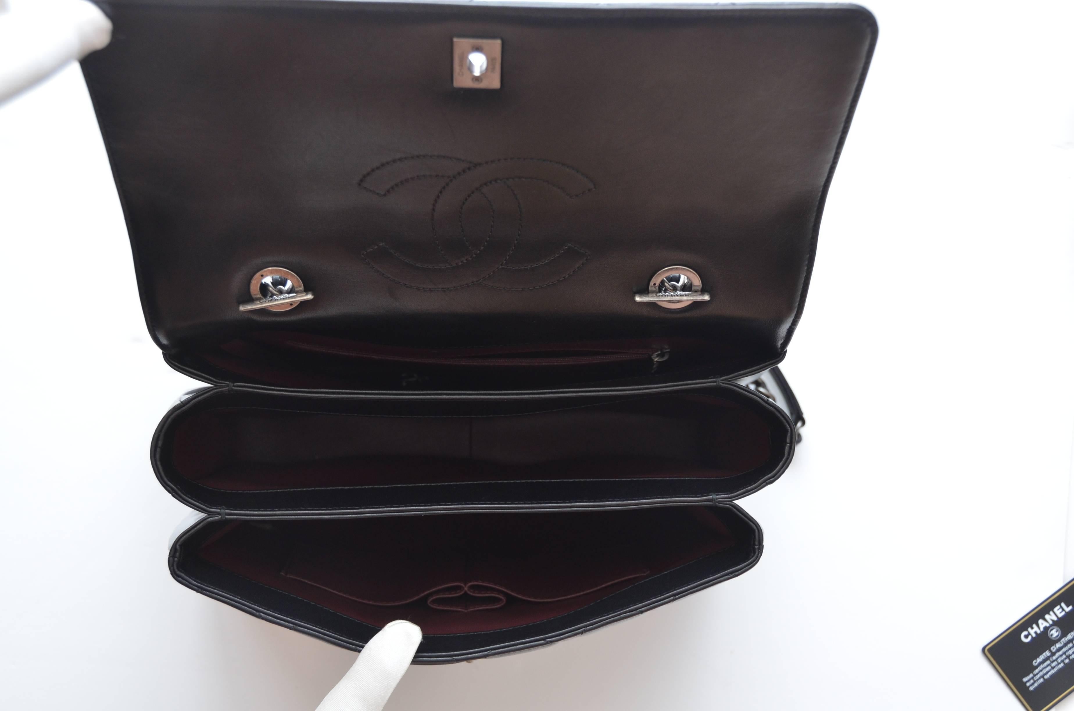 Chanel Black Large Trendy CC Classic Handle Shoulder Flap Tote Bag   5