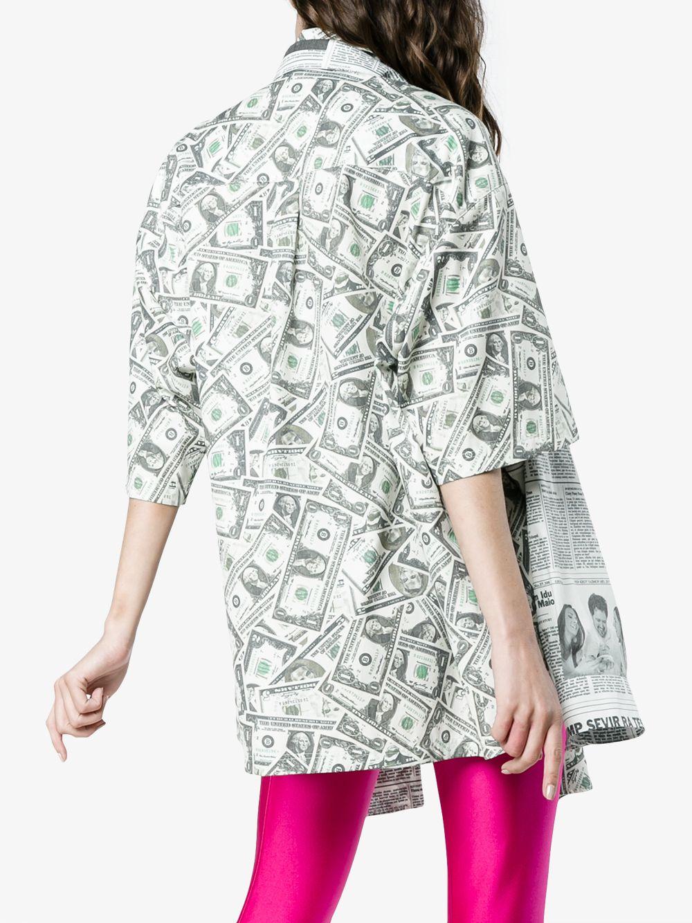 Balenciaga Money $$ Print Shirt 