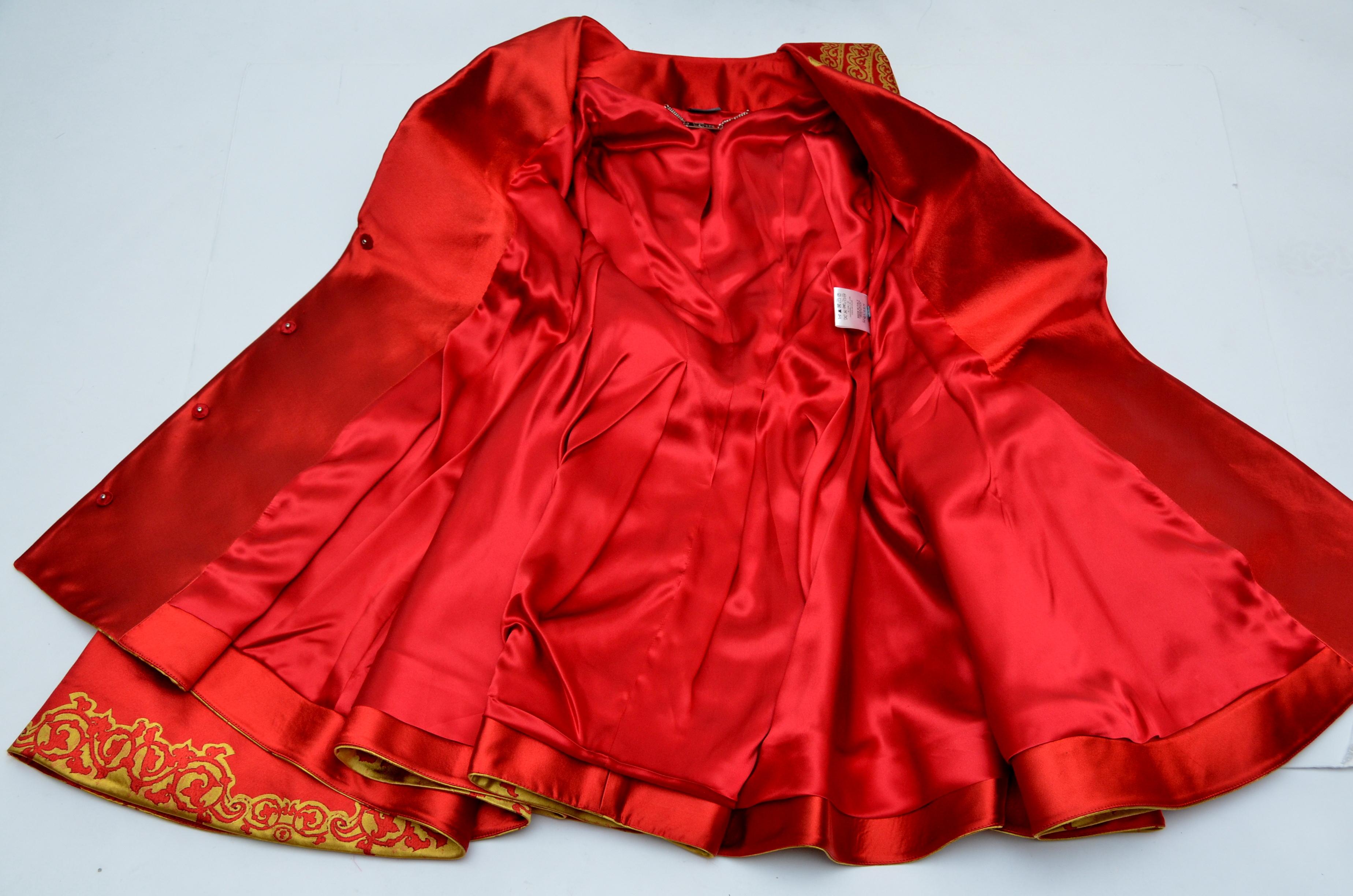 Amazing Rare Alexander McQueen Final Collection Cape Dress 2010  Mint Size 38 2