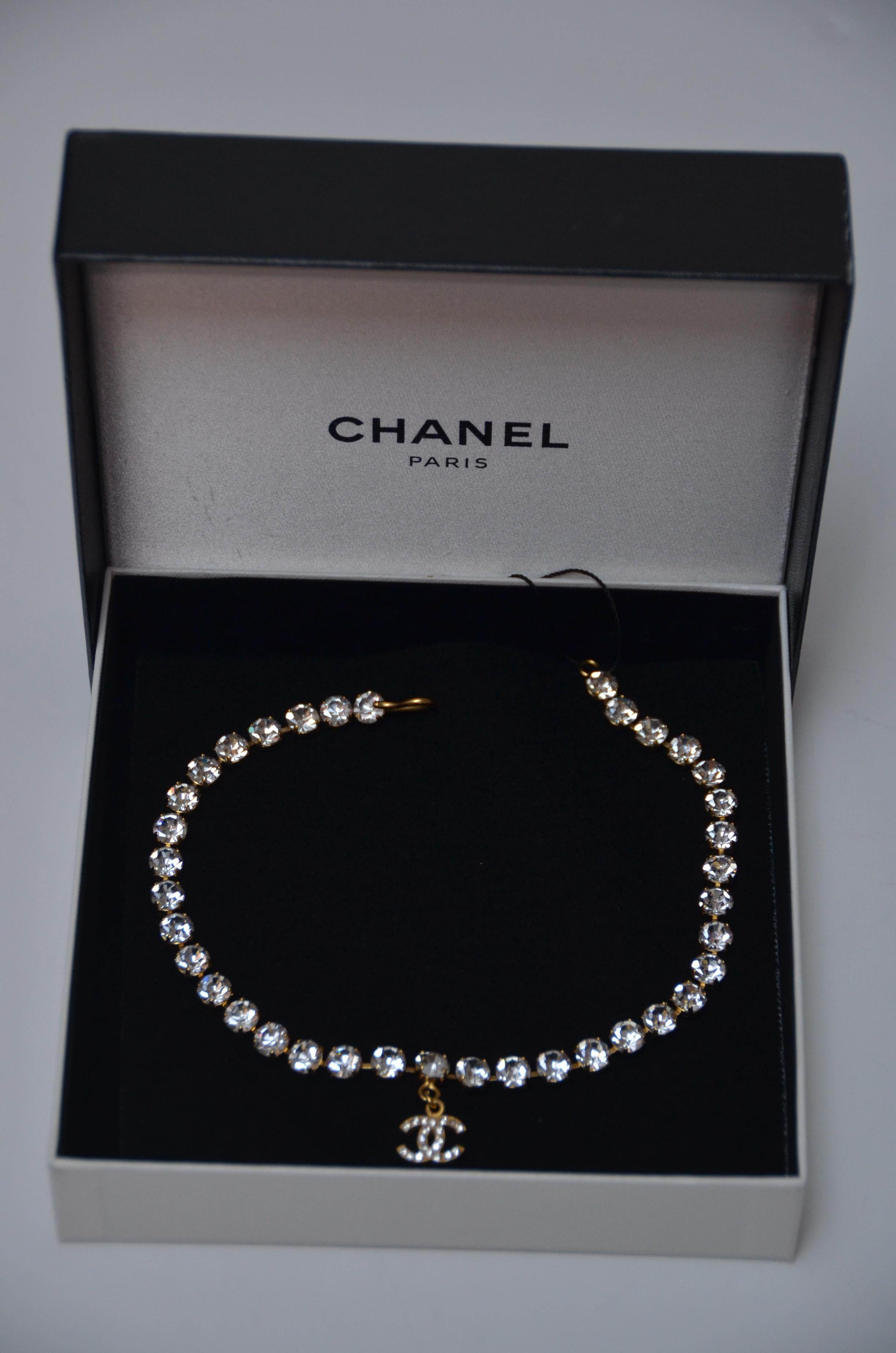 chanel choker vintage