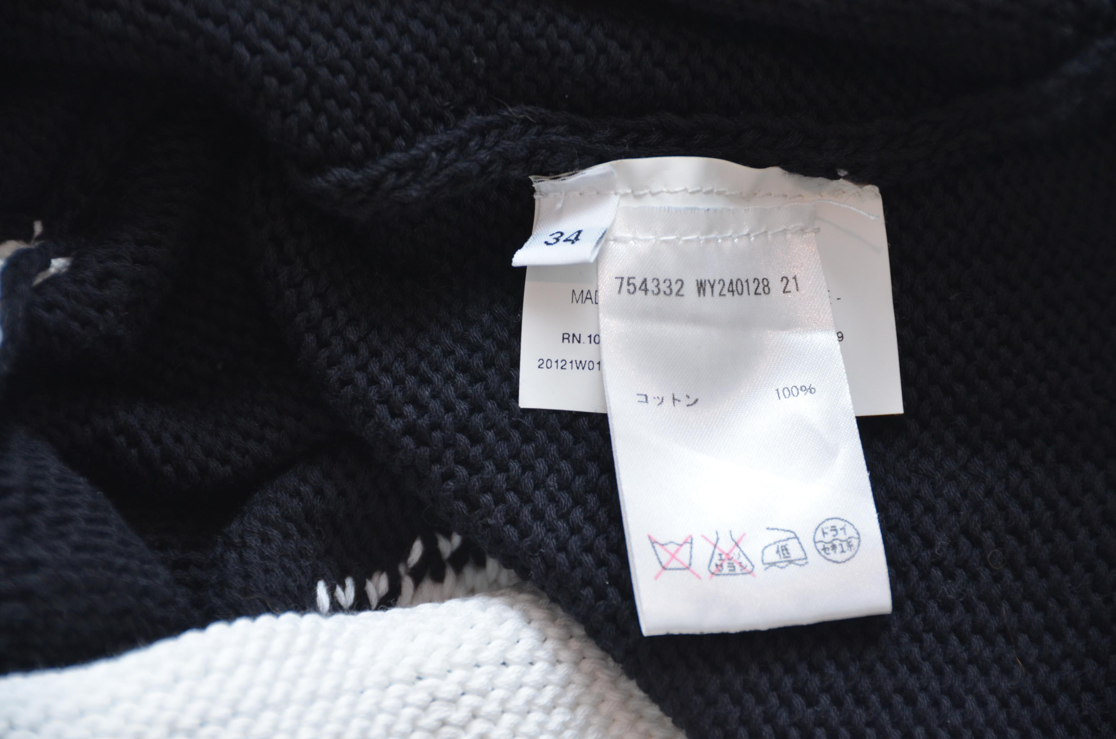 Raf Simons For Jil Sander Picasso Inspired Cubist Abstract Sweater Runway 2012 In Excellent Condition In New York, NY