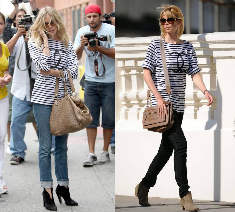 chanel striped t shirt