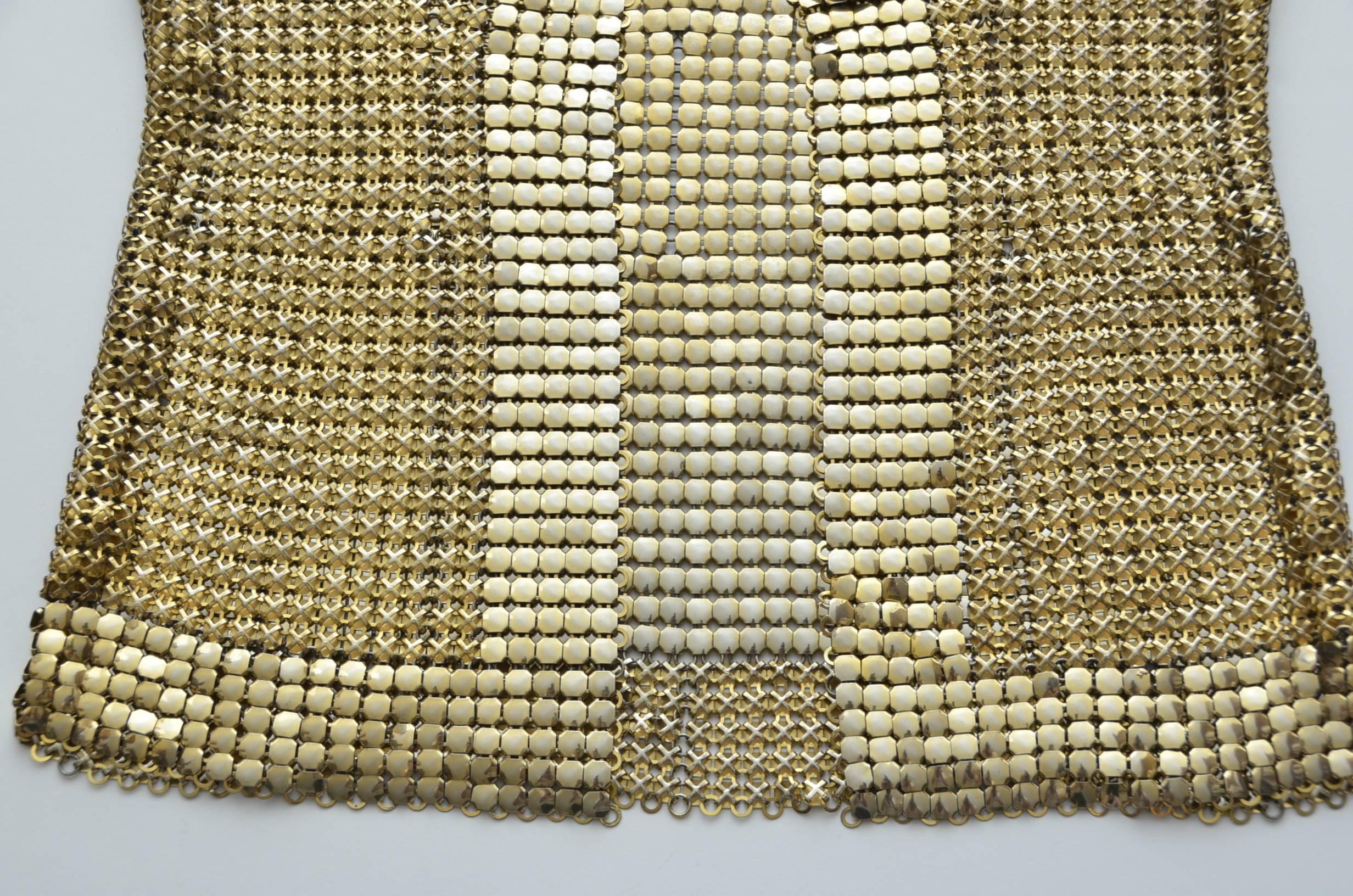 Women's Paco Rabanne Chain Mail Metal Jacket, Early 1968 
