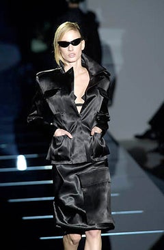 GUCCI by Tom Ford, Frühjahr/Sommer 2001, Laufsteg-Midirock