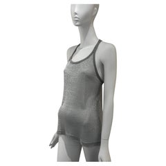 DOLCE & GABBANA S/S 2003 Runway metal mesh tank top