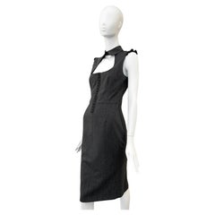 DOLCE & GABBANA D&G midi collared dress
