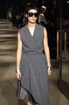MAISON MARTIN MARGIELA S/S 2003 draped maxi dress
