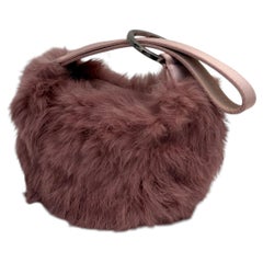 GUCCI by TOM FORD F/W 2003 pink mini mink fur bag