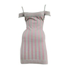 Alaia Stripe Mini Dress