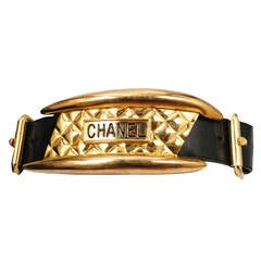 Chanel Quilted Heavyweight Belt
