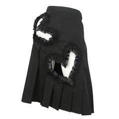 Comme des Garcons Ruffle Heart Skirt