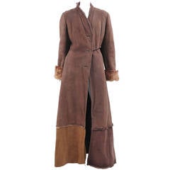 Vintage Maison Martin Margiela Artisanal Shearling Coat 1993/94