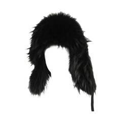Retro Chanel Fur Aviator Hat