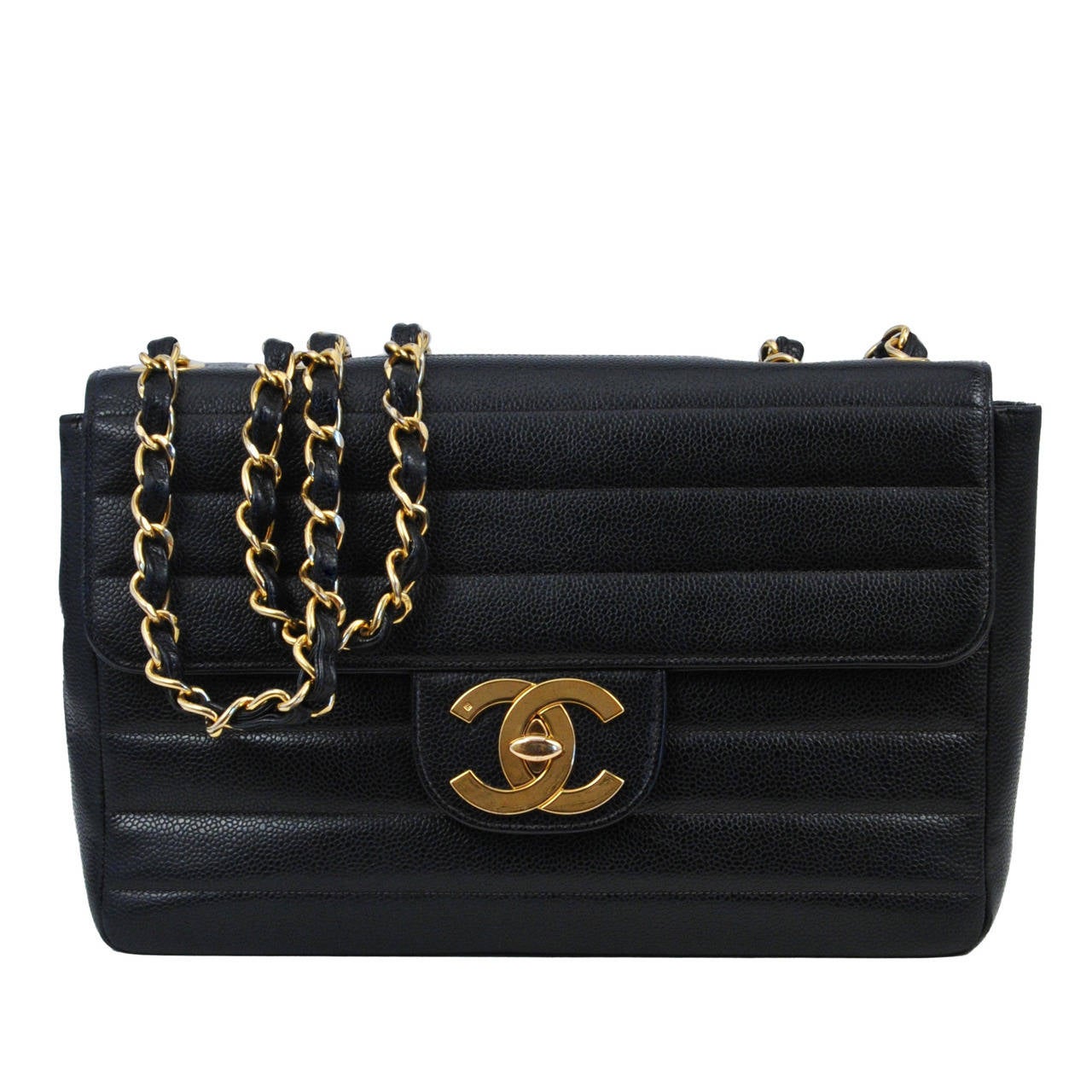 Chanel Horizontal Stripe Bag