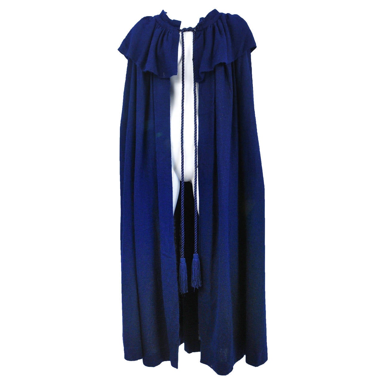 Yves Saint Laurent Cobalt Blue Cape