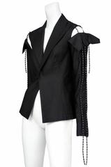 Black Beaded Blazer
