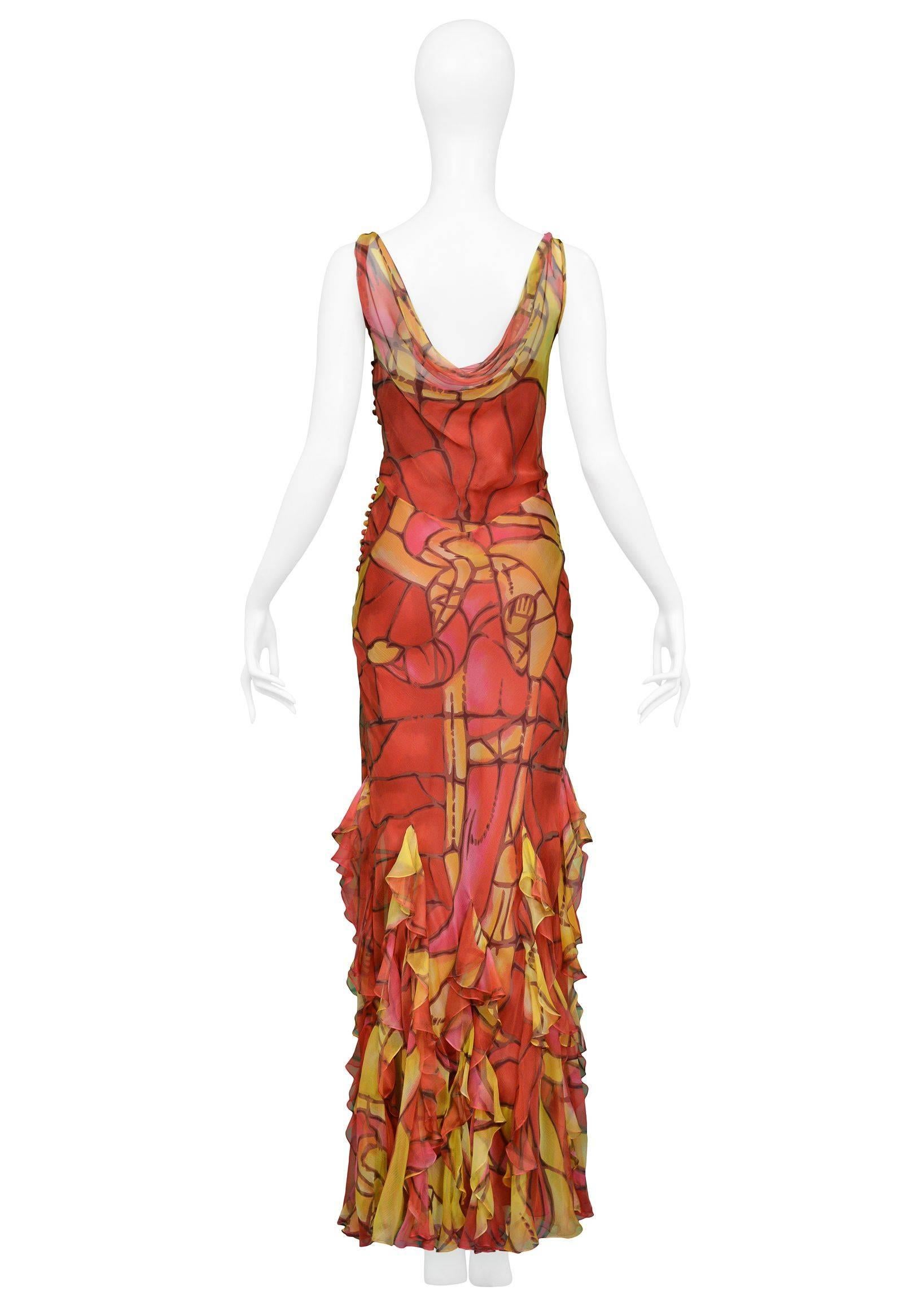 stained glass gown