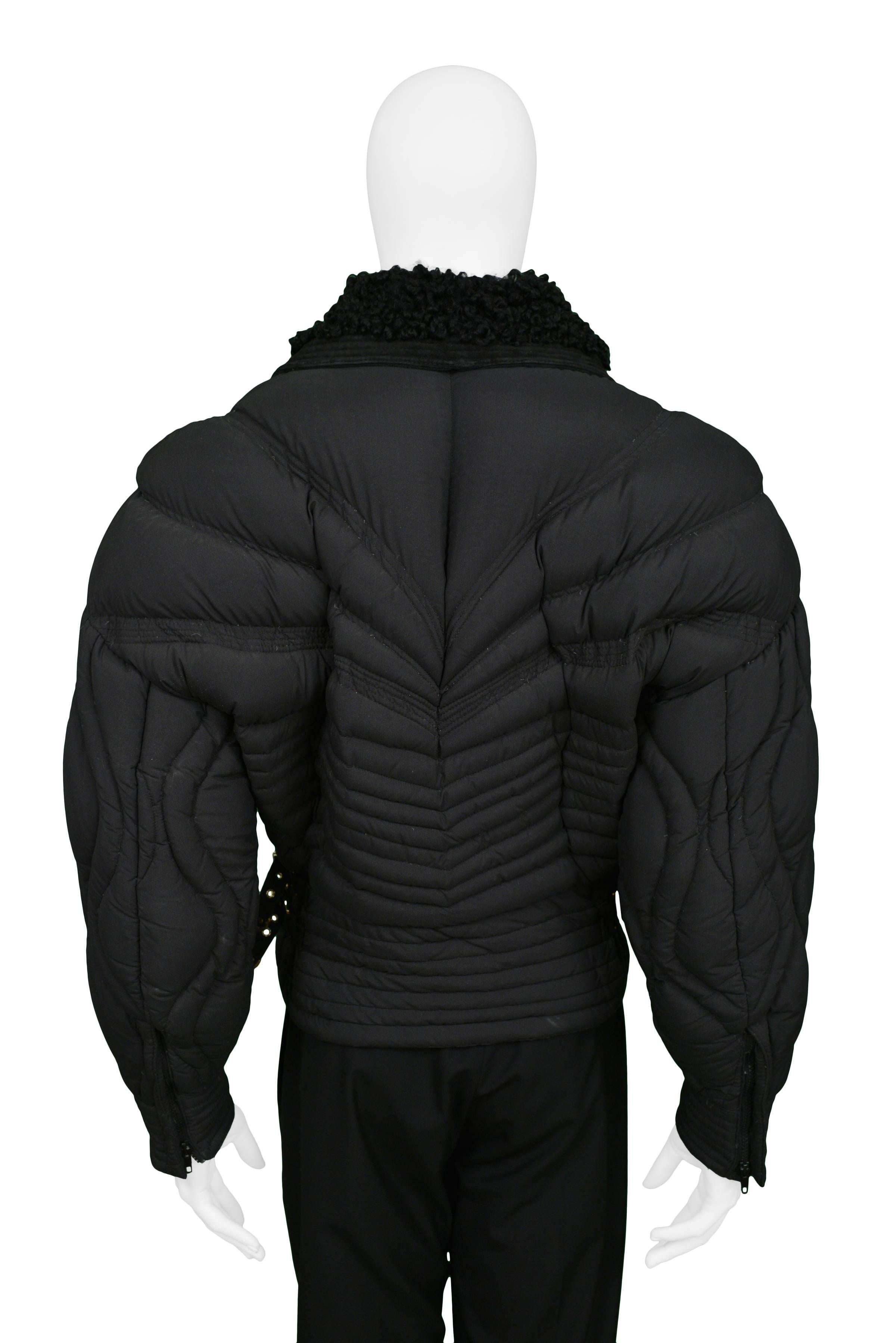 versace ski jacket