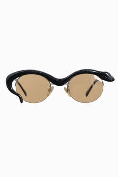 Yohji Yamamoto Snake Sunglasses, 1980s