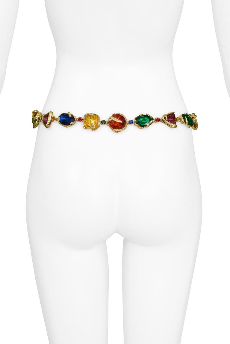 Chain Saint Laurent Waist Belt SAINT LAURENT Cassandre Gourmette