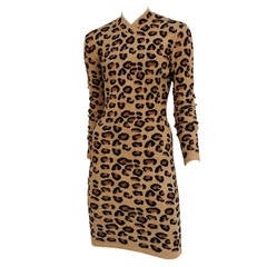 Azzedine Alaia Leopard Mini