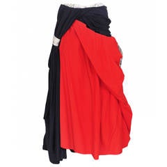 Issey Miyake Draped Panel Skirt 5