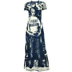 Jean Paul Gaultier "Fight Racism" Dress