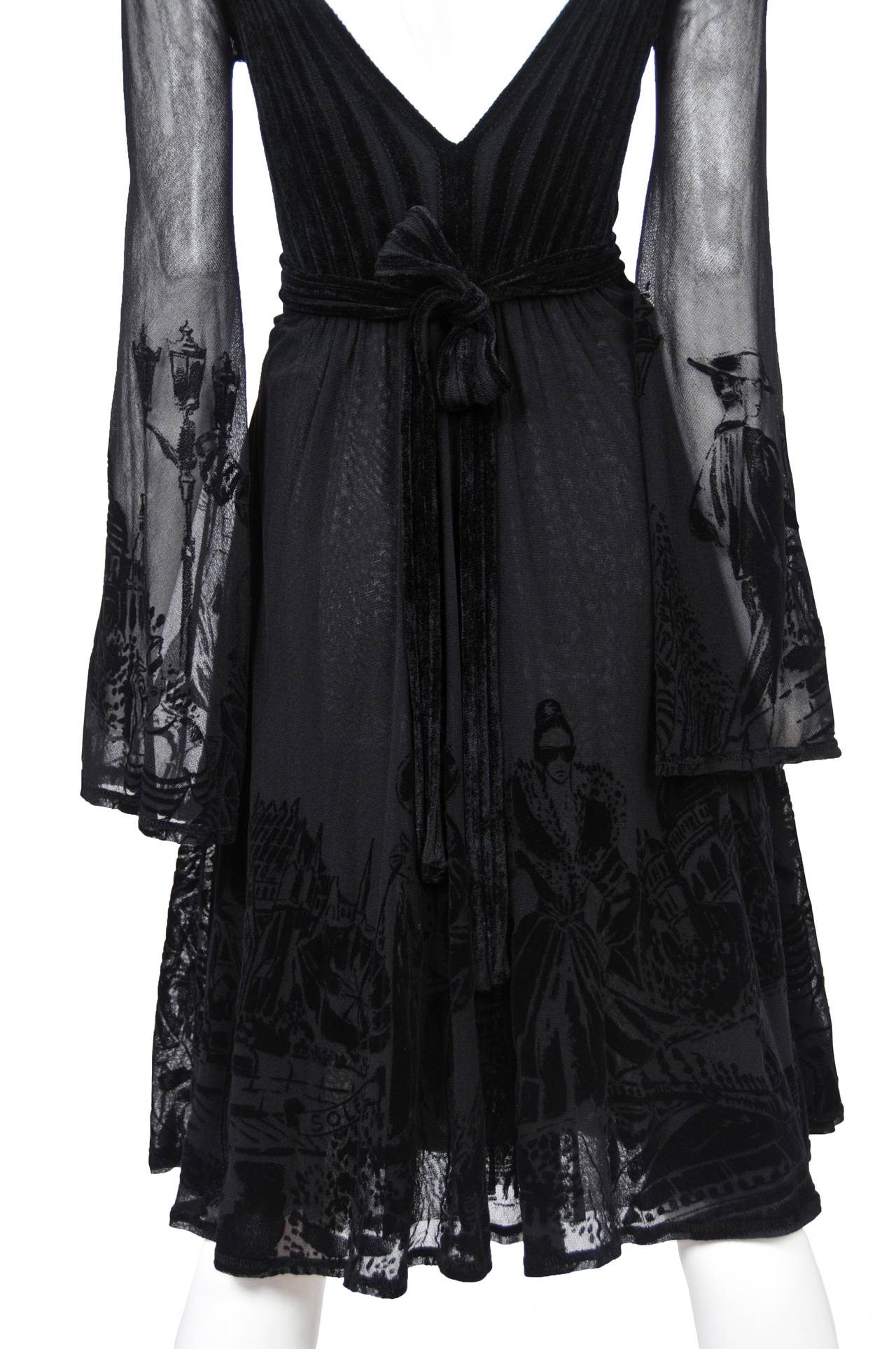 Gaultier Burnout Dress
