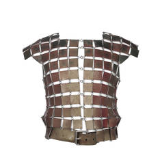 Vintage Paco Rabanne Leather Link Vest