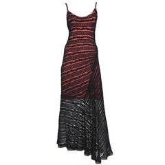 Alaia Lace Slip Gown 1993