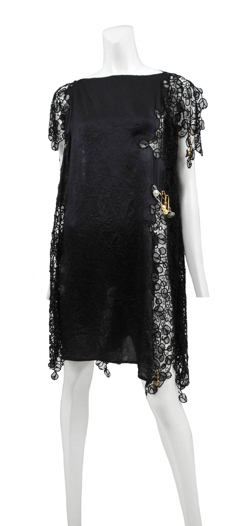 Crochet Silk Versace Tent Dress