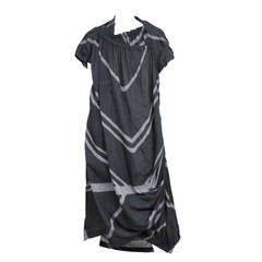 Comme Des Garcons Early Abstract Print Dress