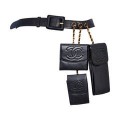 Chanel Multi Pouch Belt
