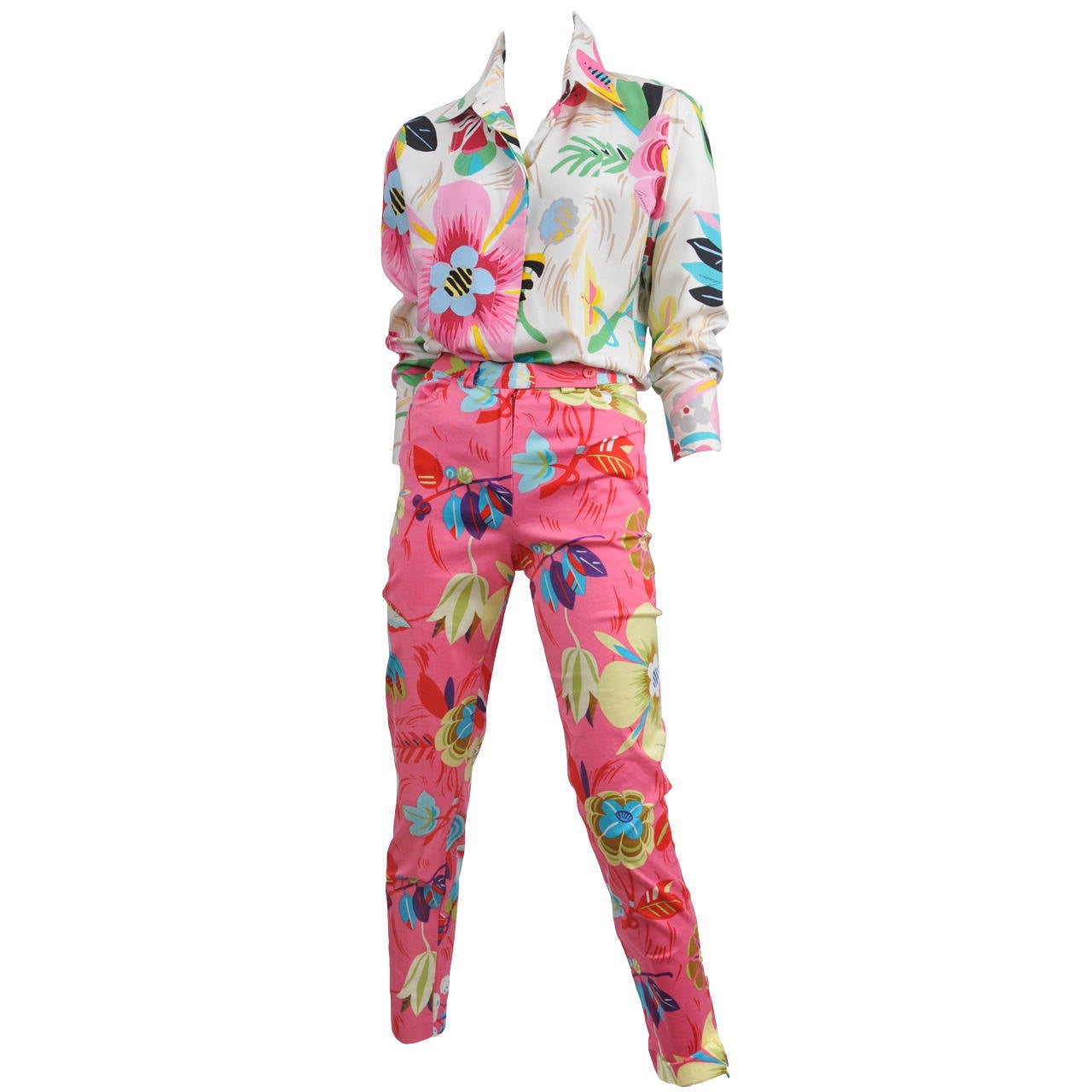 Tom Ford fo Gucci Floral Pant Set