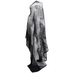 Tom Ford for Gucci Tye-Dye Silk Scarf 1