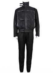 Raf SImons Rubberized Vinyl Strap Jacket AW 2002-03