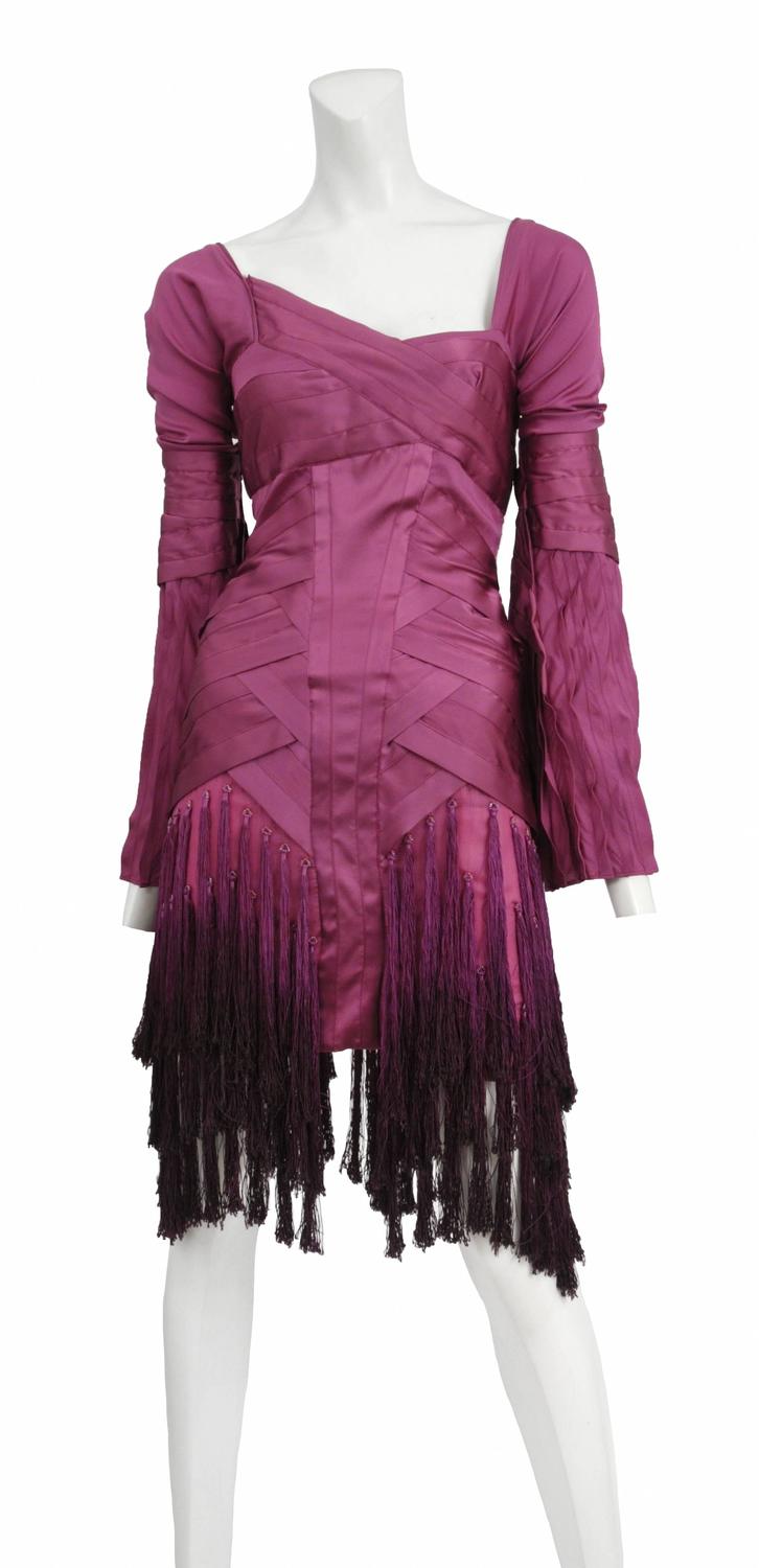 Tassel Smock Fuchia gucci fuchsia tassel dress for sale at 1stdibs Tassel Smock Fuchia gucci fuchsia tassel dress for sale at 1stdibs
