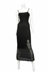 John Galliano Crochet Knit Dress