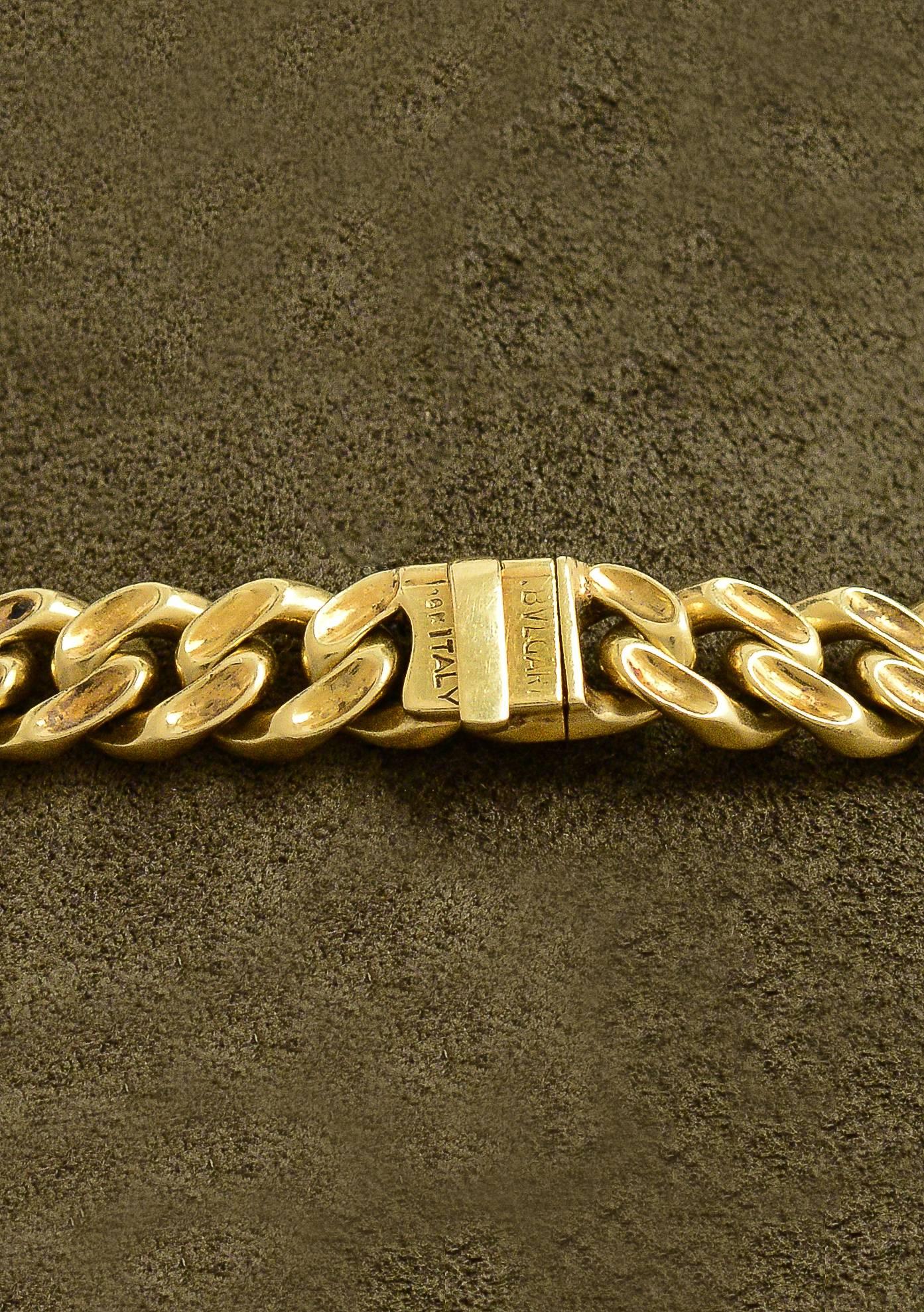 Women's Bulgari Monete Classic Coin Gold Necklace 