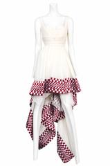 McQueen Check Samurai Dress