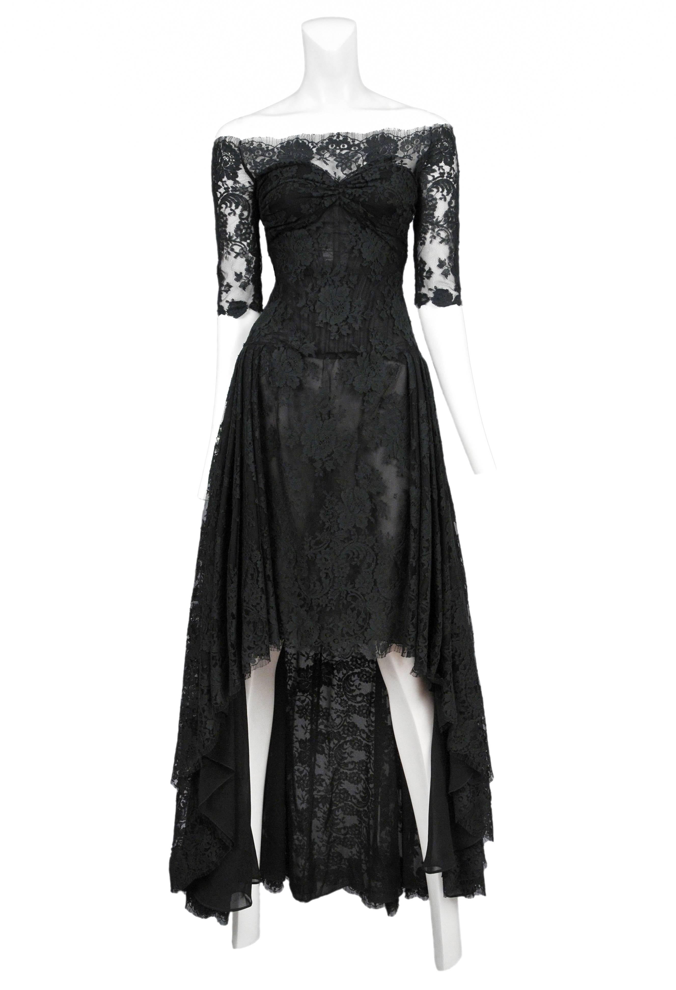McQueen Sarabande Collection Gown  In Excellent Condition In Los Angeles, CA