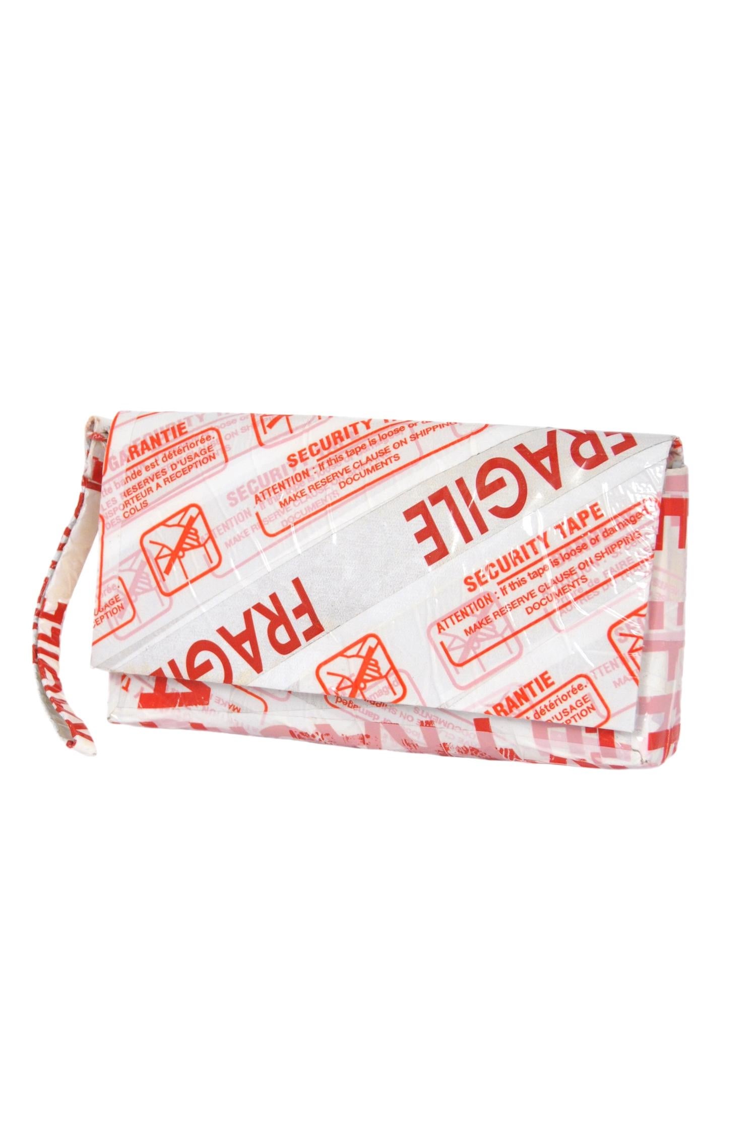 Beige Margiela Fragile Clutch