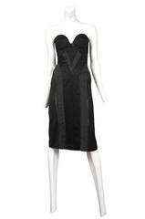 Alexnder McQueen Strapless Girdle Dress 2003
