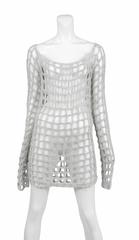 Martin Margiela Grey Open Knit Tunic
