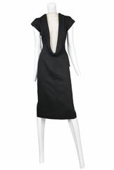 Alexander McQueen Black & Nude Tuxedo Dress 1998