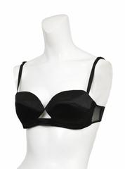 Tom Ford for Gucci Black Satin Bra 2001