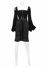 Tom Ford for Yves Saint Laurent Velvet Ribbon Ensemble 2002