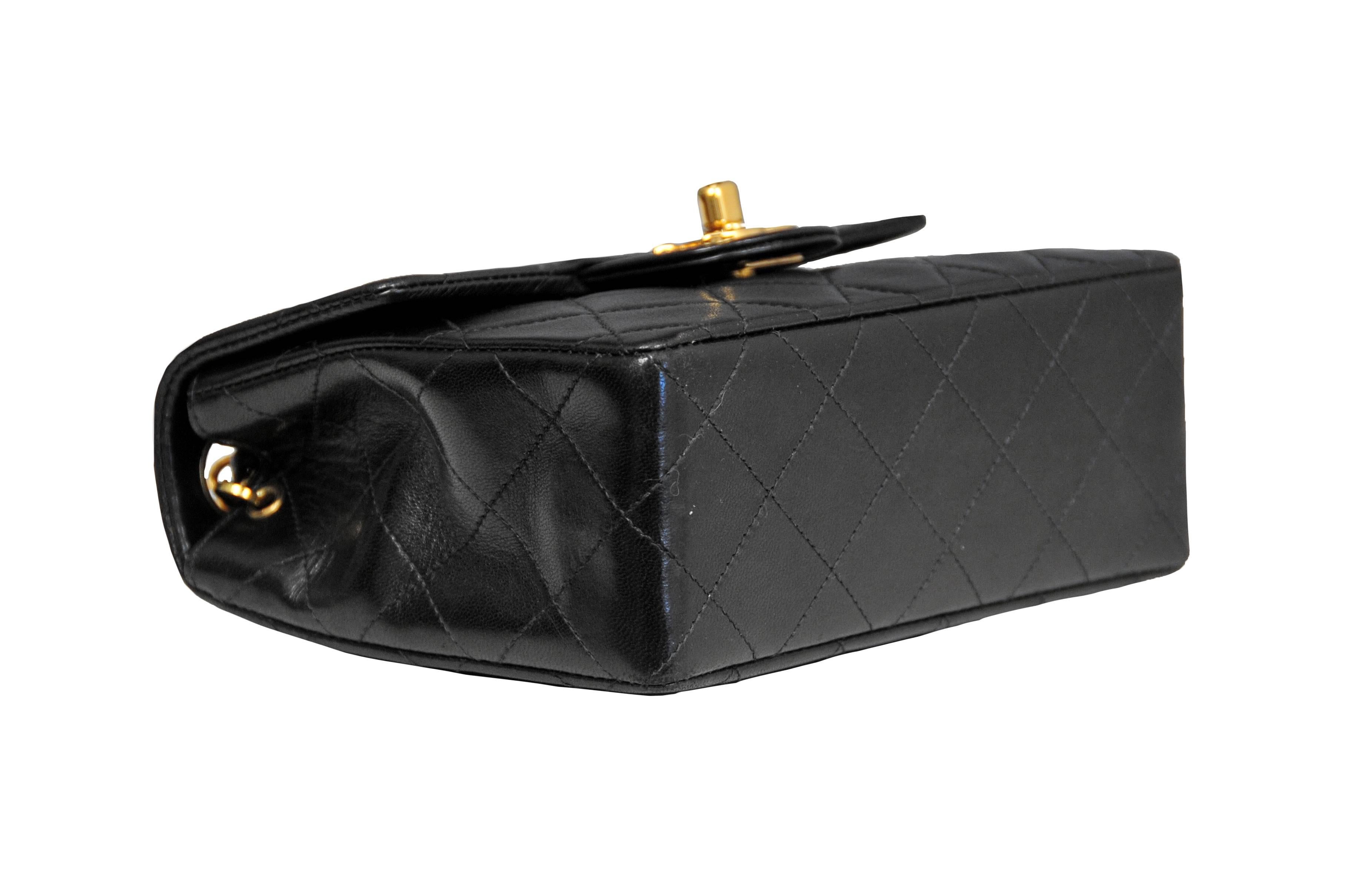 Chanel Classic Black Mini Bag 3
