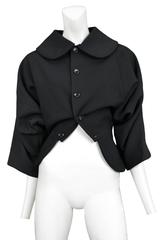 Comme des Garcons Black Upside Down Jacket