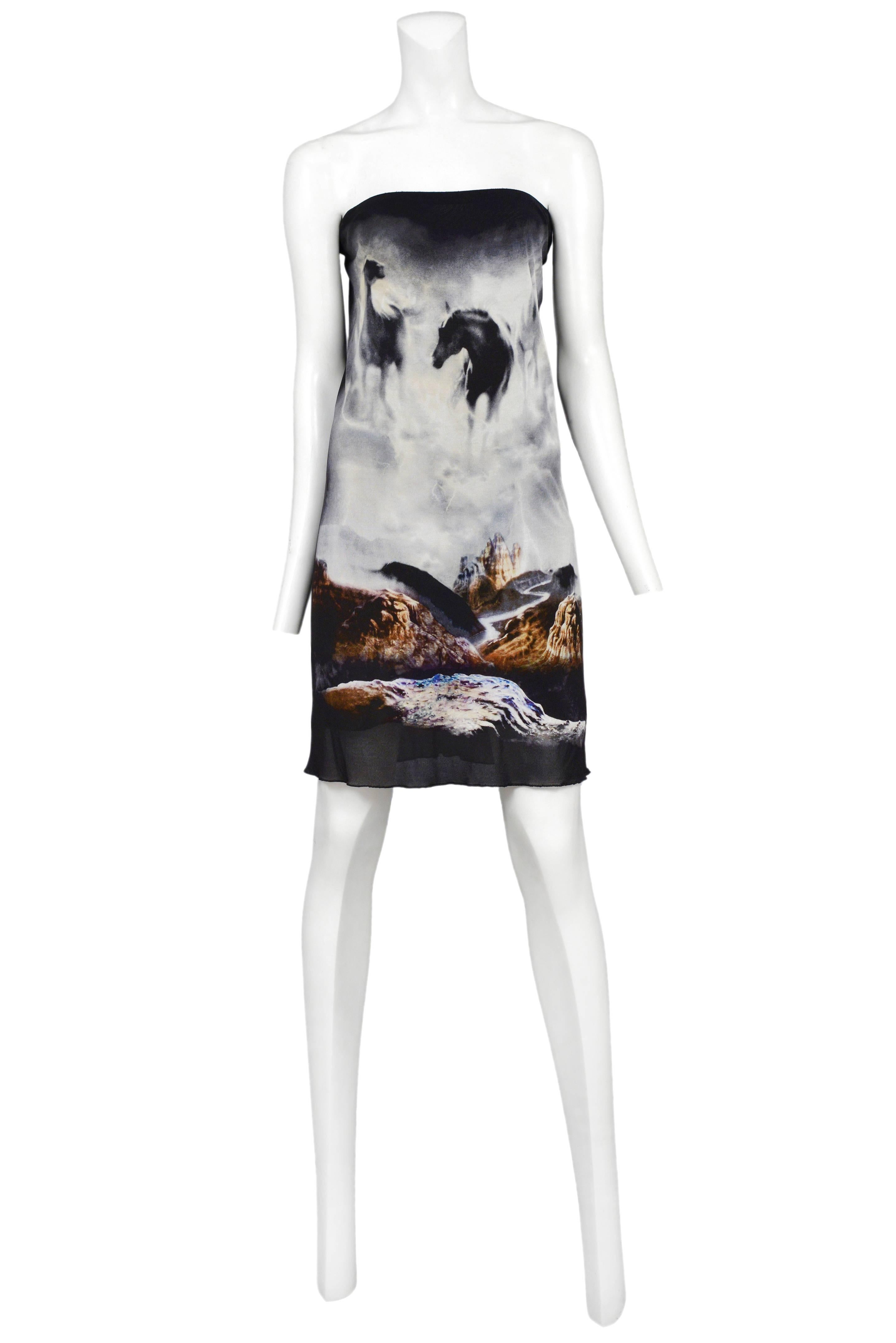 Horse Print Dress - 4 For Sale on 1stDibs | equestrian print dress